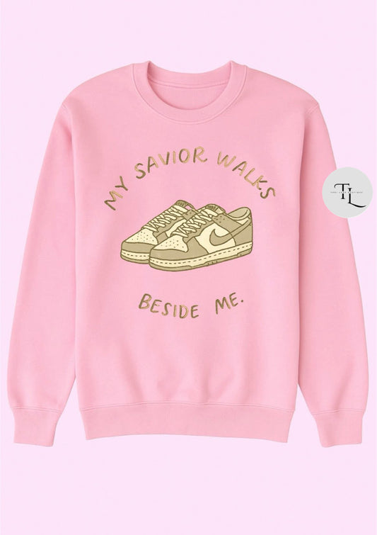 My Savior Walks Beside Me Graphic Tee/Sweatshirt