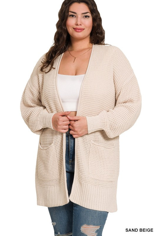 The Everly Beige Cardigan