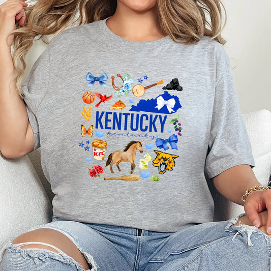 Kentucky Icons Graphic Tee