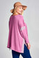 Rose Purple Tunic Top Plus+