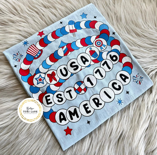 Patriotic Bracelets Graphic Tee/Sweatshirt