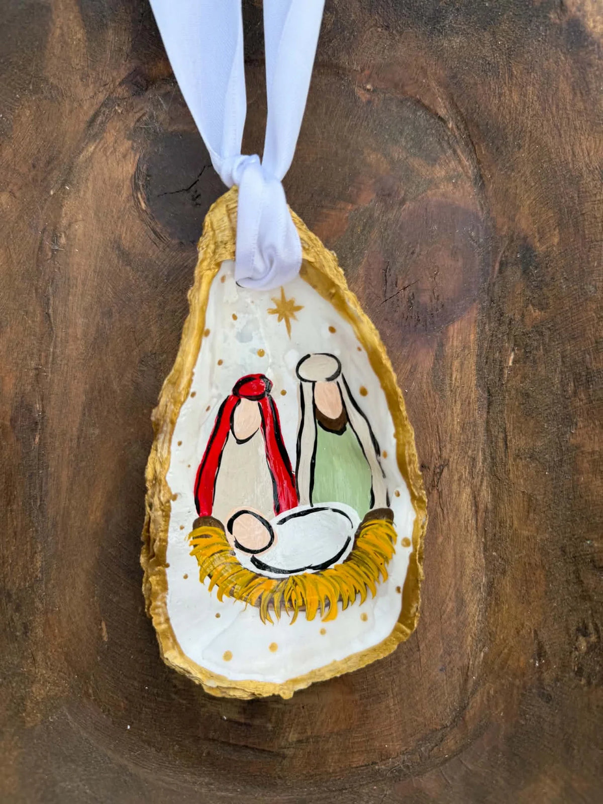 *PREORDER* Handmade Oyster Ornament