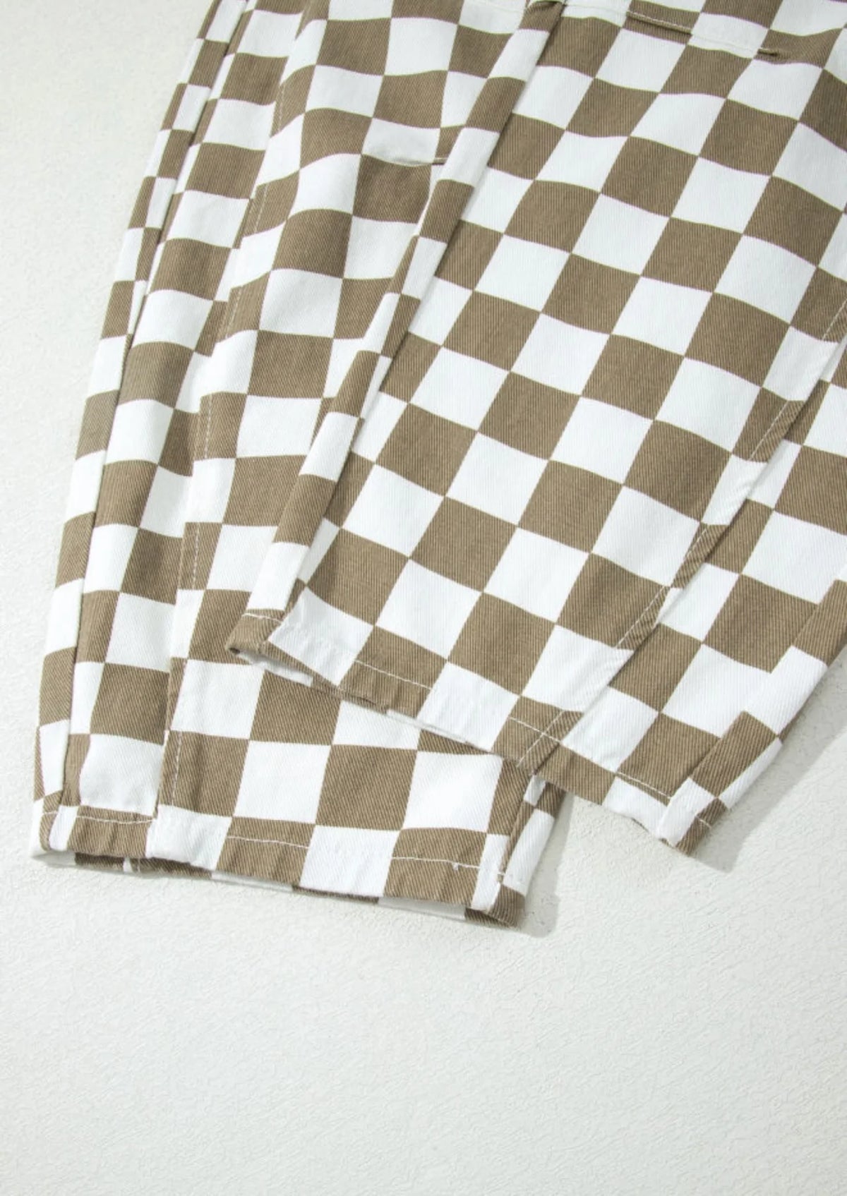 *PREORDER* Checkered Barrel Jeans