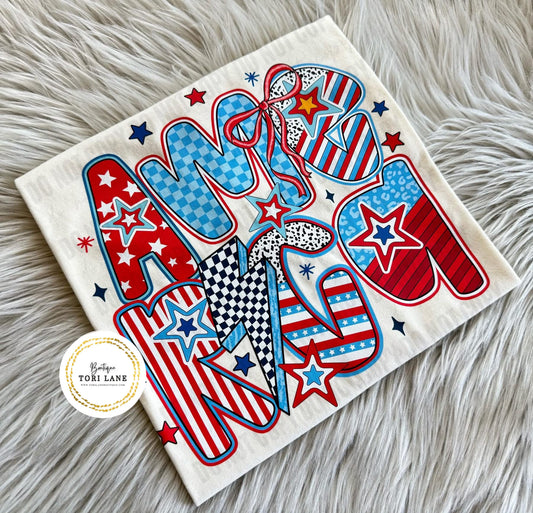 America Retro Graphic Tee/Sweatshirt