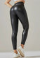 Faux Matte Leather Leggings