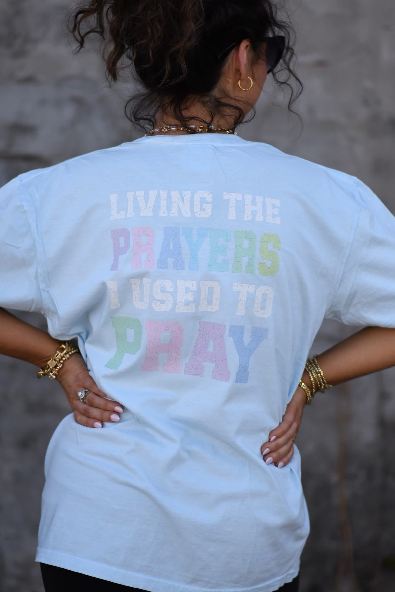 Living The Prayers Graphic Tee