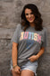 Autism Checkered Mama Graphic Tee