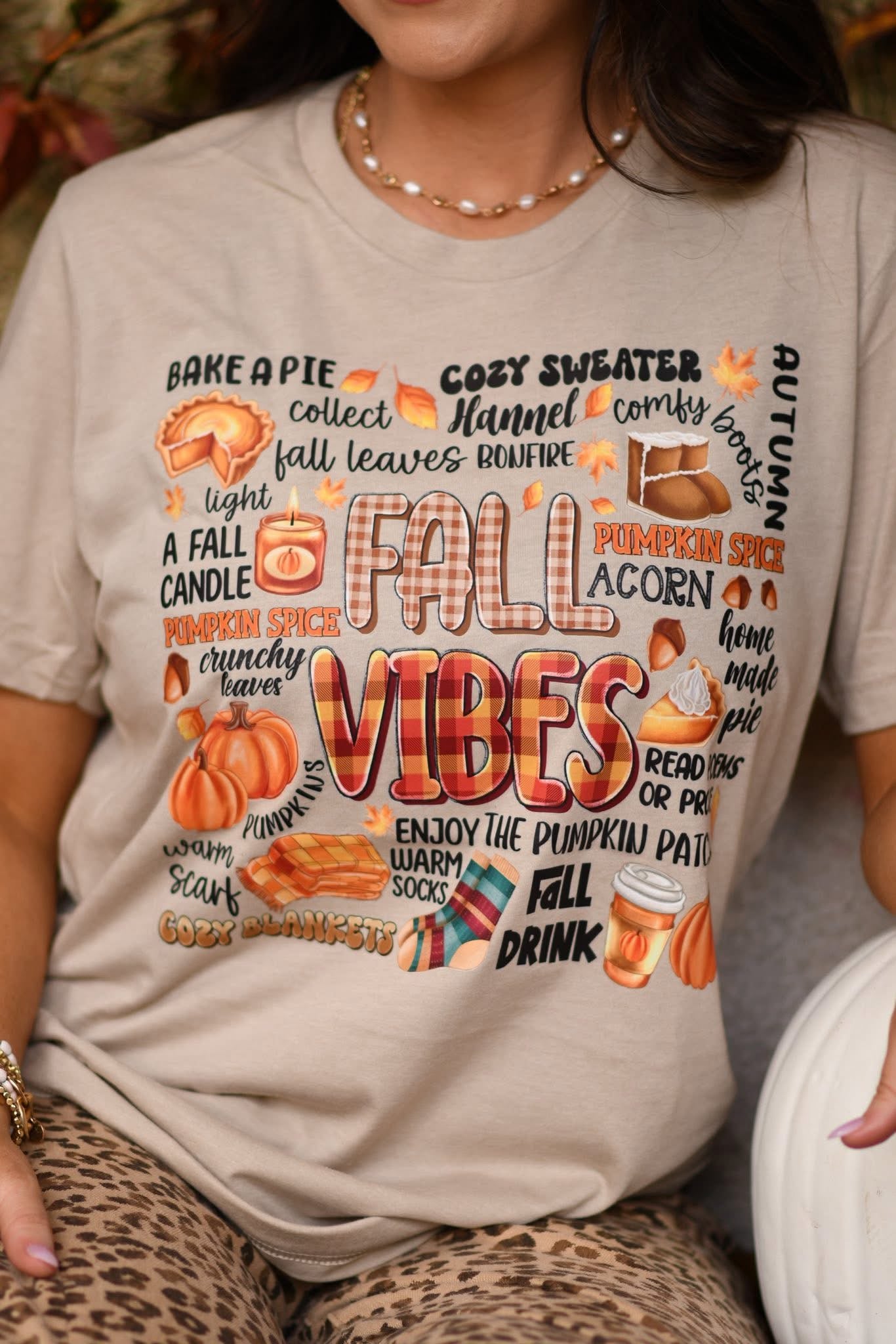 Fall Words Graphic Tee