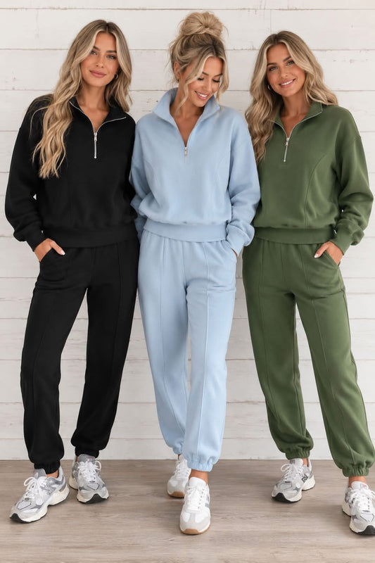 *PREORDER* Half Zip Active Set