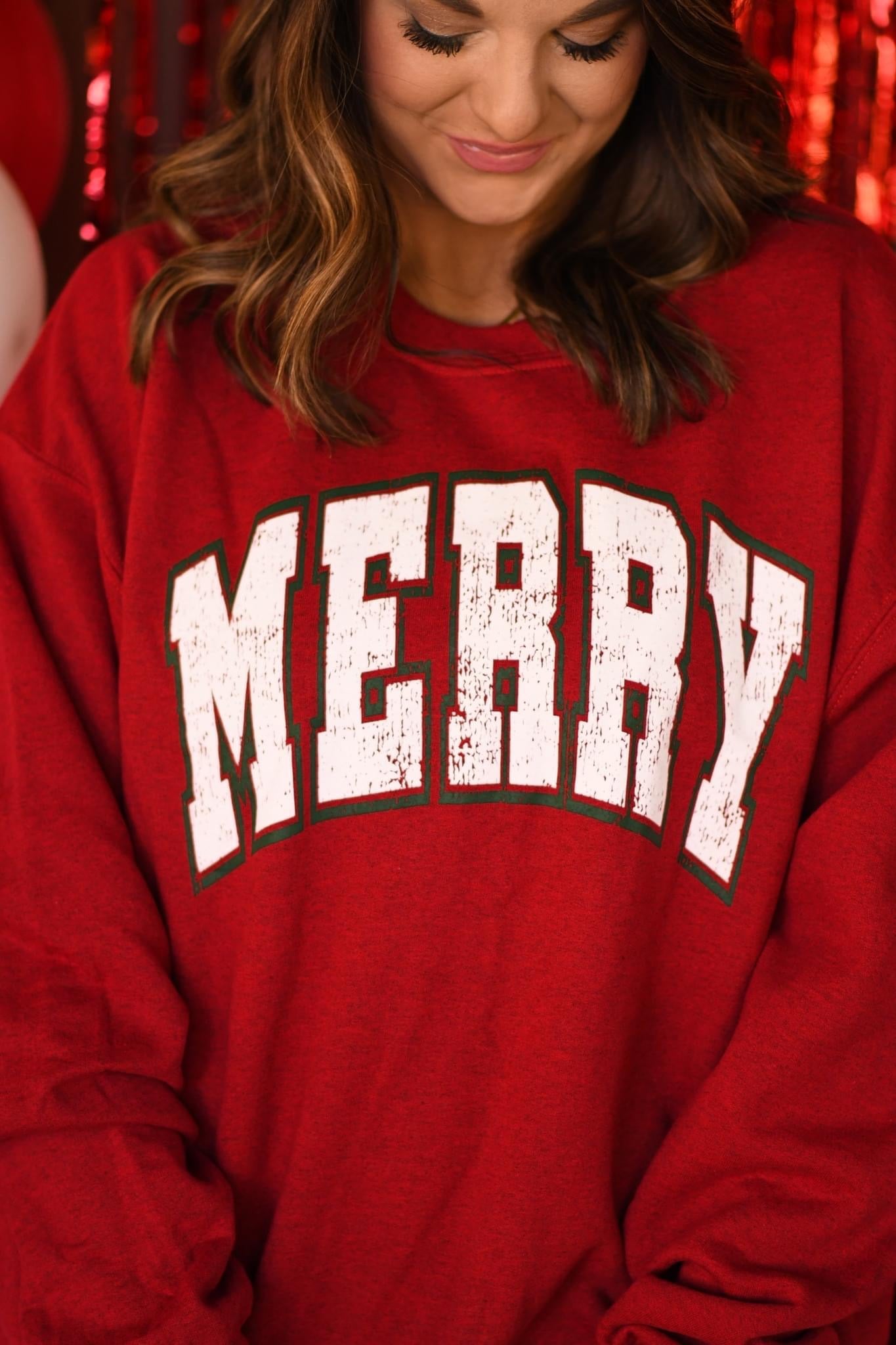 Merry Graphic Sweatshirt