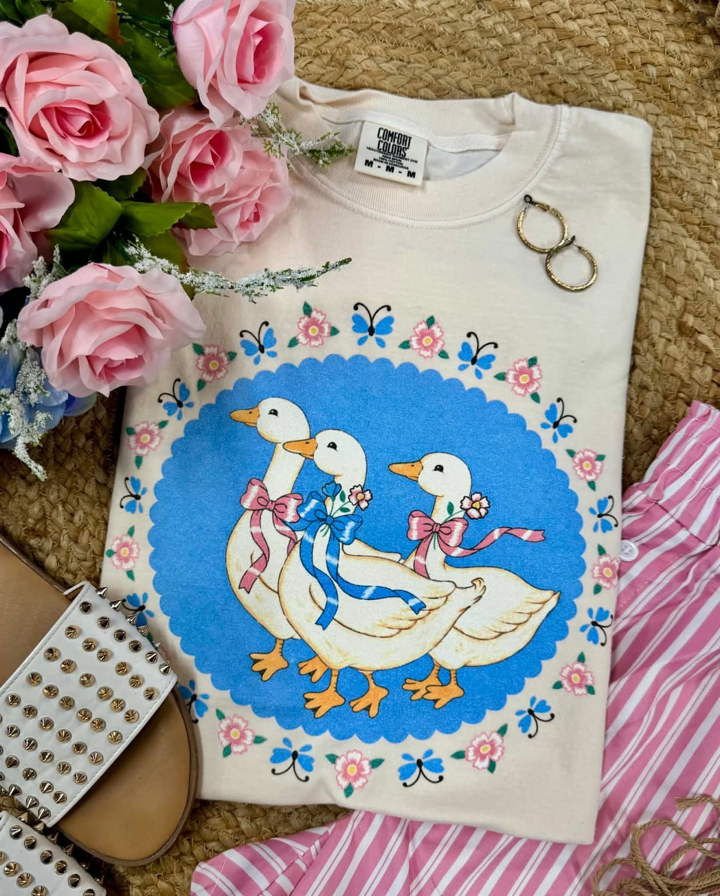 Blooming Goose Graphic Tee