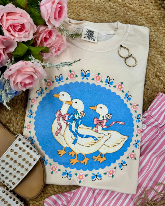 Blooming Goose Graphic Tee