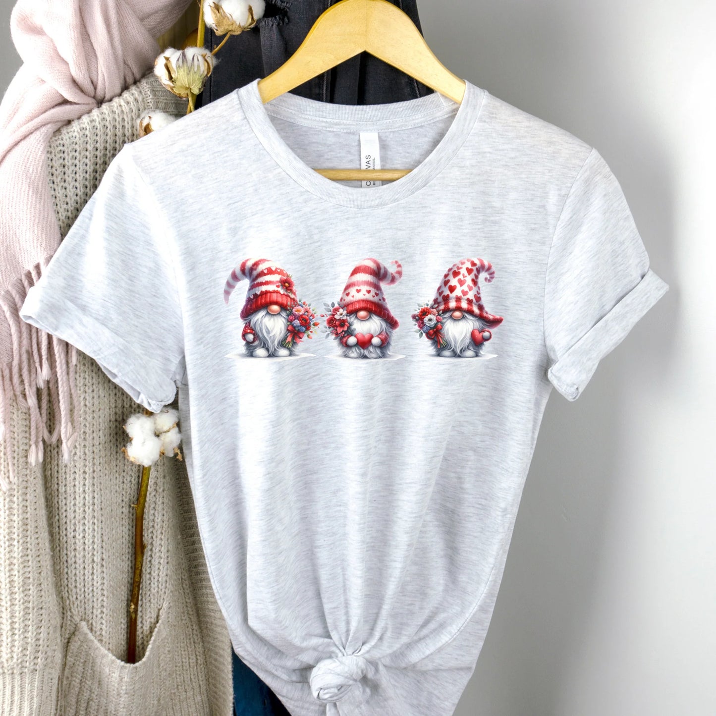 Love Flower Gnomes Graphic Tee