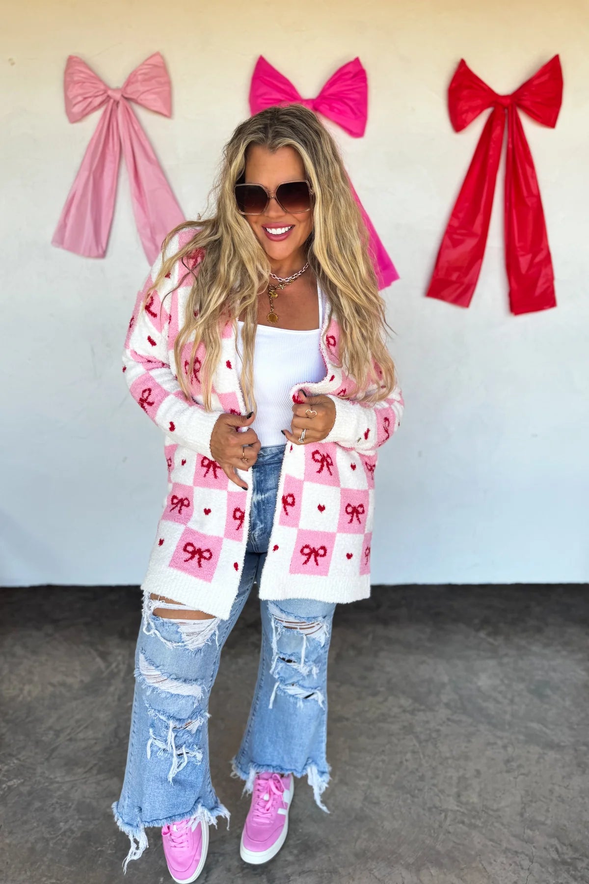 Valentine Cloud Cardigan Plus+