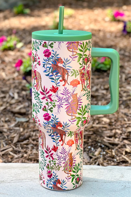 Tropical Tigress Tumbler Cup