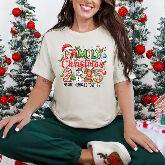 Family Christmas 2025 Graphic Tee