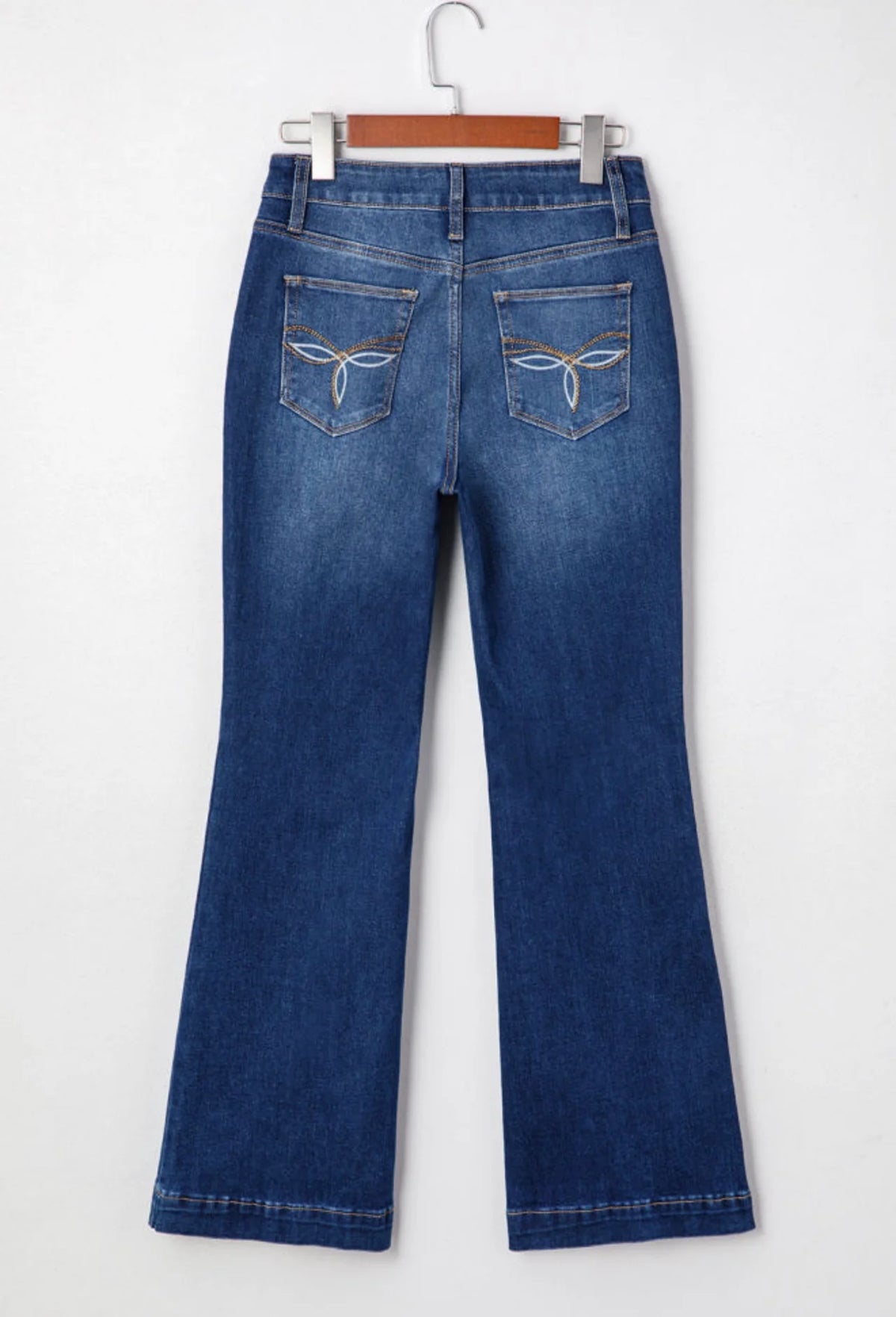 *PREORDER* Patch Pocket Bootcut Jeans