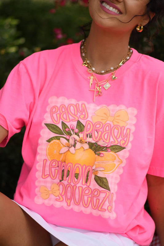 Easy Peasy Lemon Squeezy Graphic Tee