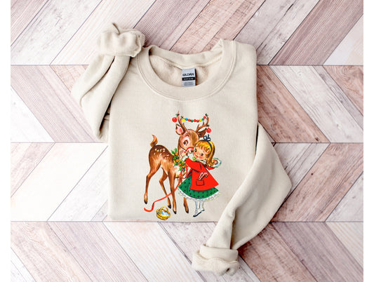 Vintage Christmas Graphic Sweatshirt