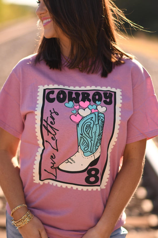 Cowboy Love Letters Graphic Tee