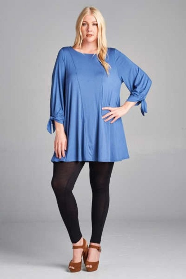 The Indigo Tunic Top Plus+