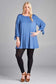 The Indigo Tunic Top Plus+