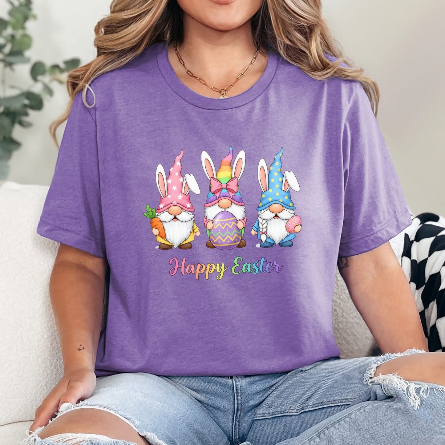 Happy Easter Gnomes Graphic Tee