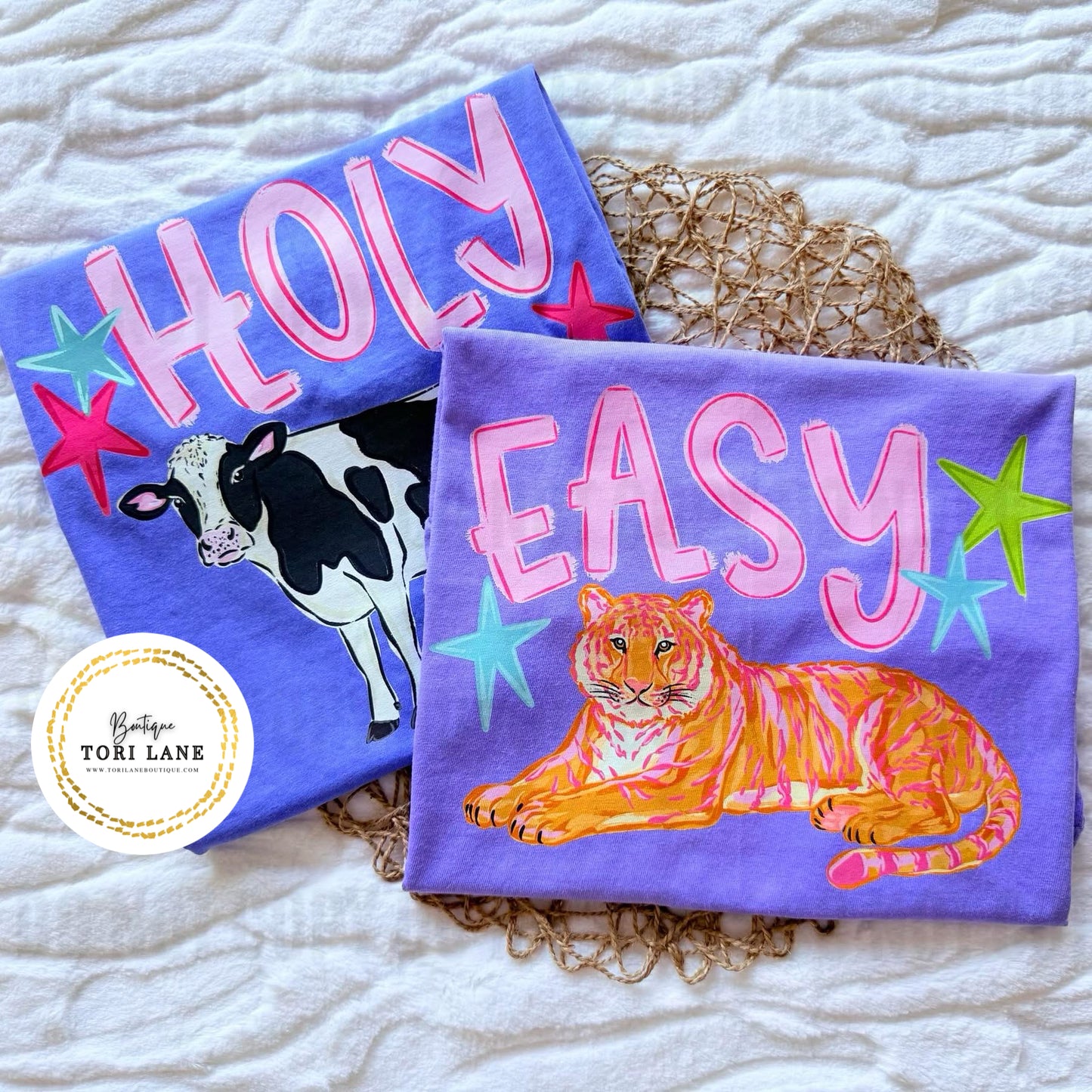 Holy Cow OR Easy Tiger Graphic Tee