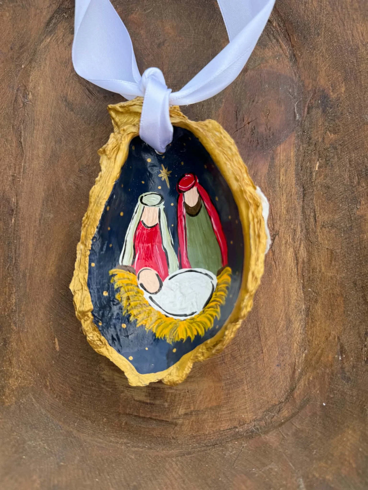 *PREORDER* Handmade Oyster Ornament