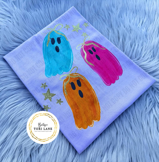 Faux Paint Ghosties Graphic Tee