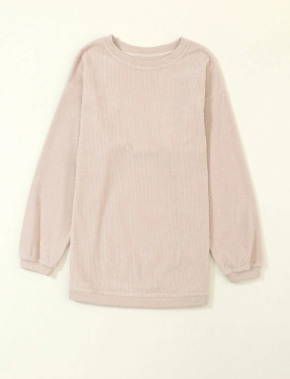 *PREORDER* Ribbed Oversized Sweatshirt
