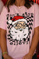 Don’t Stop Believin Santa Graphic Tee