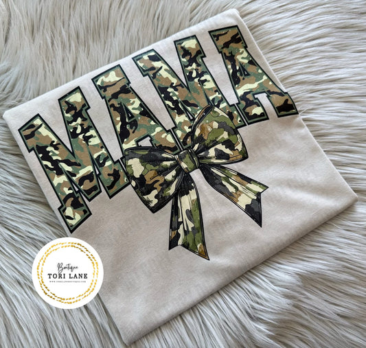Camo Mama Graphic Tee