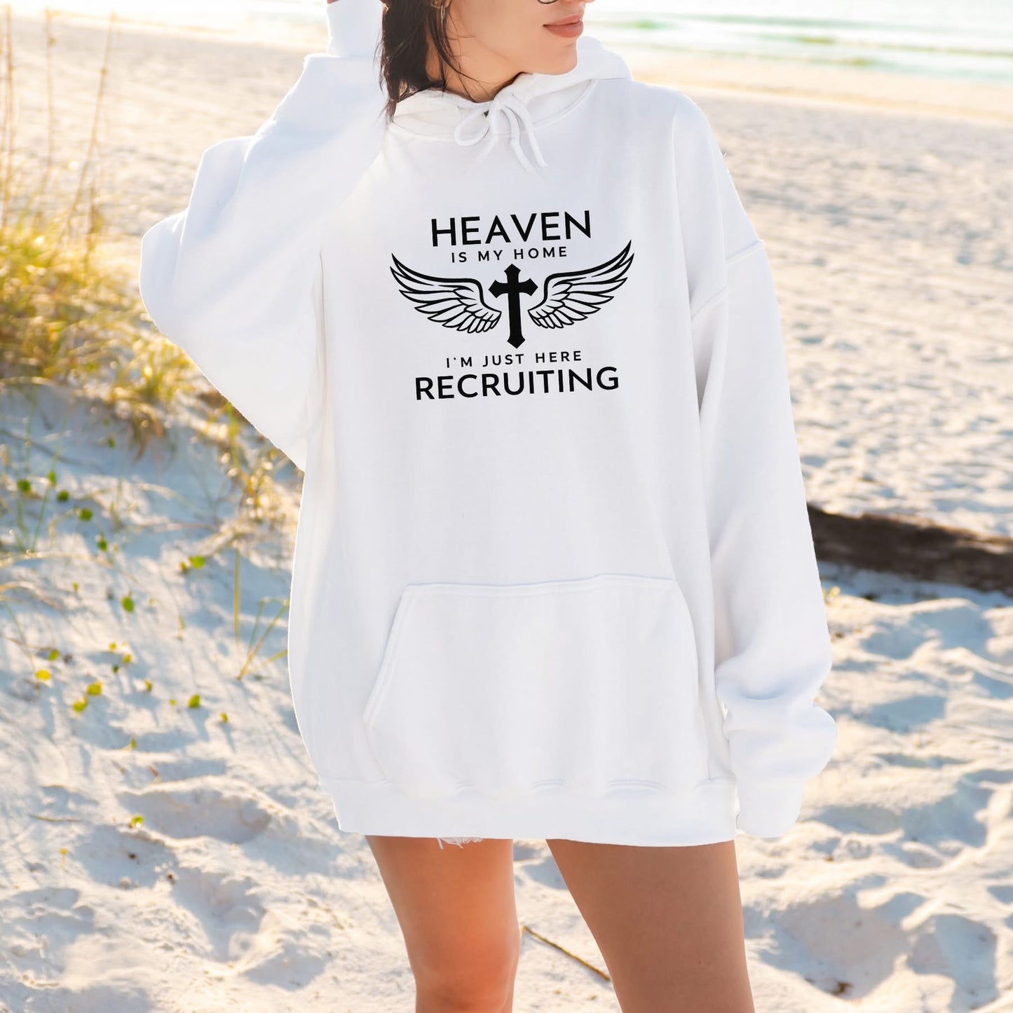 Heaven Is My Home Graphic Hoodie