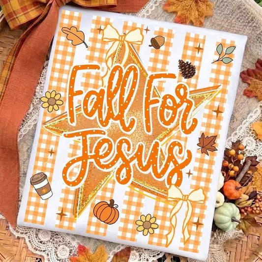 Fall For Jesus Graphic Tee