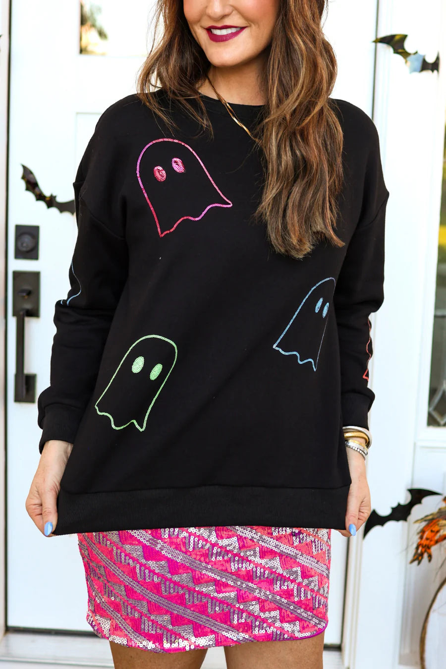 Boo Pullover Sweater