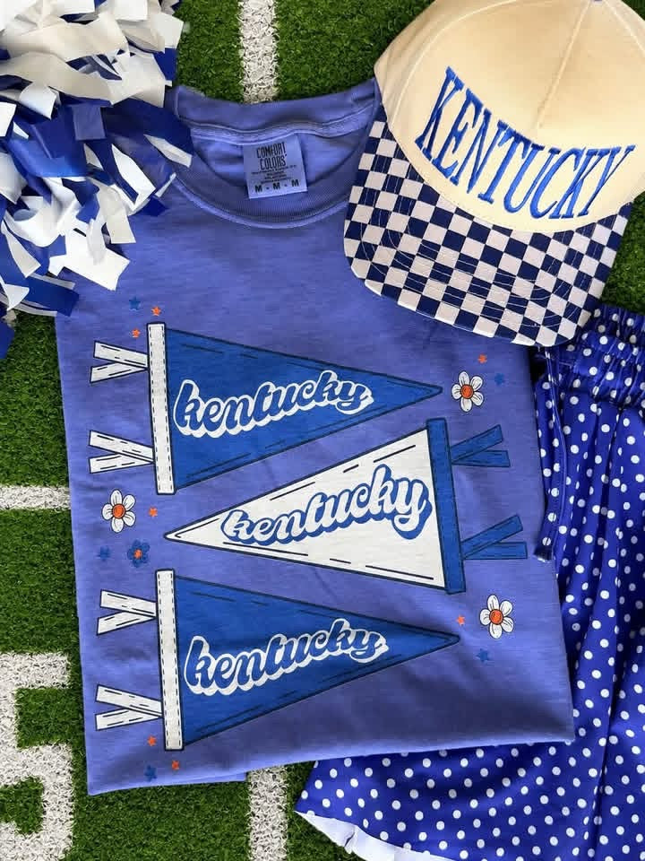 Kentucky Flags Graphic Tee