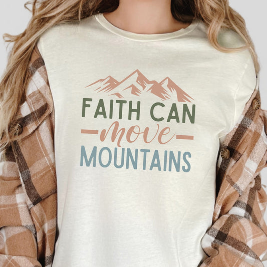 Faith Can Move Mountains Graphic Tee
