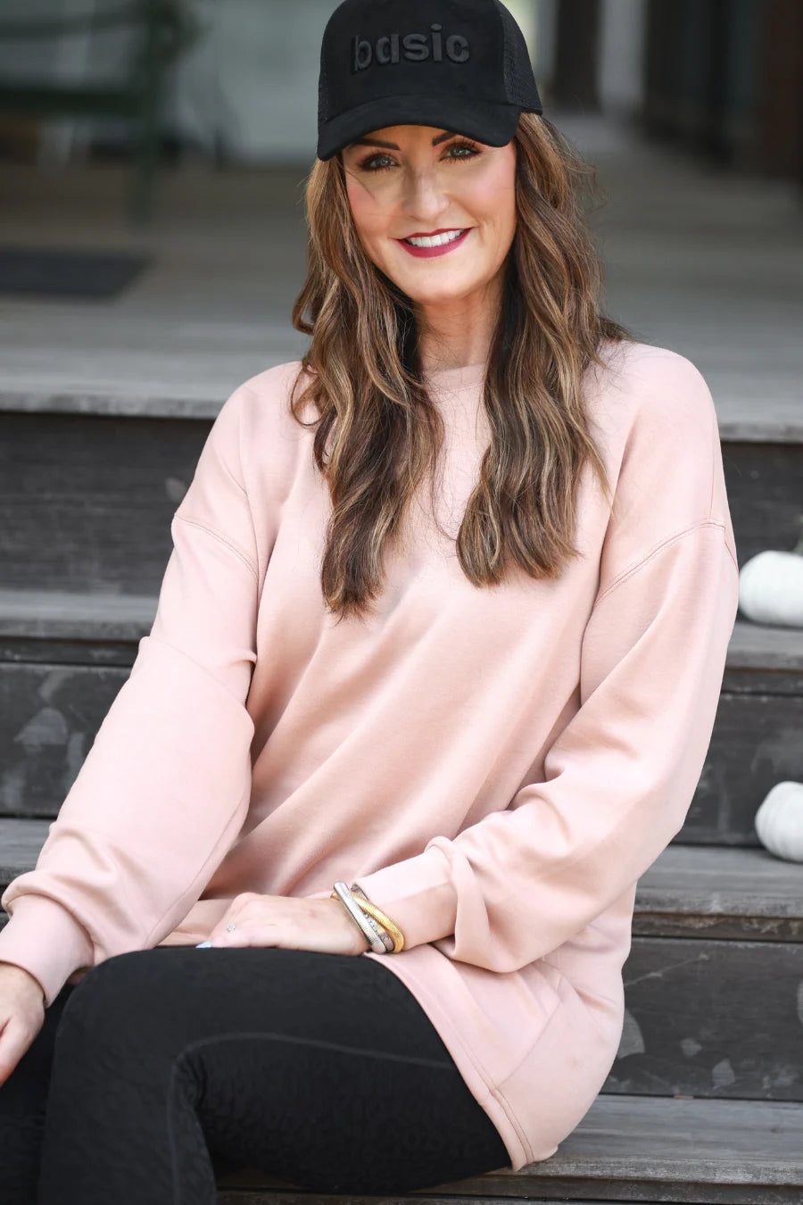 Mocha Tunic Top Plus+