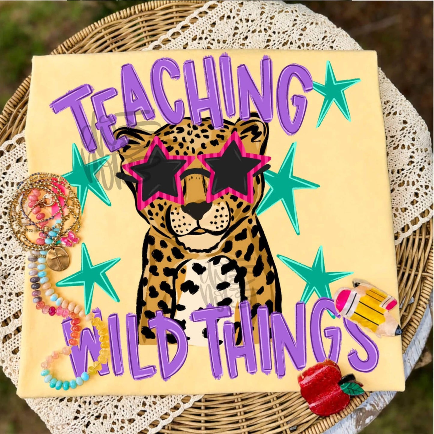 Teaching Wild Things Cheetah Graphic Tee