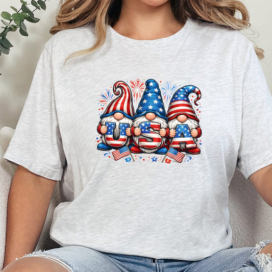 Patriotic Gnomes Graphic Tee