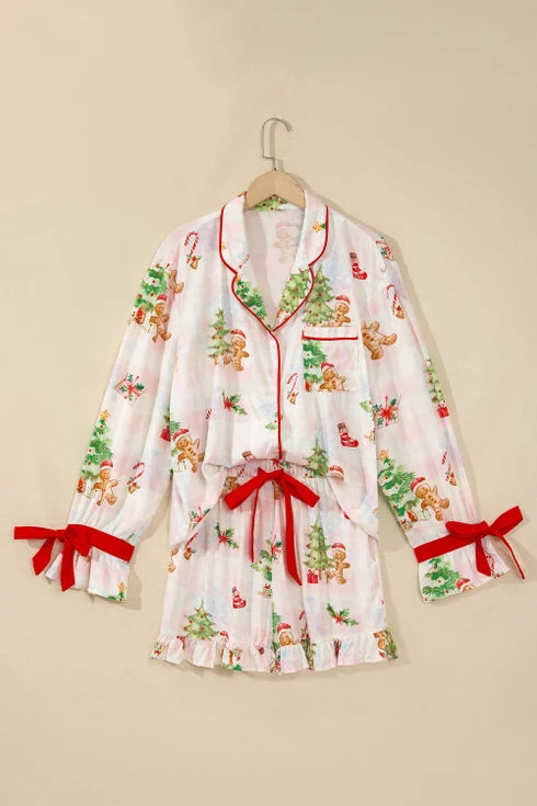 *PREORDER* Pink Christmas PJ Set