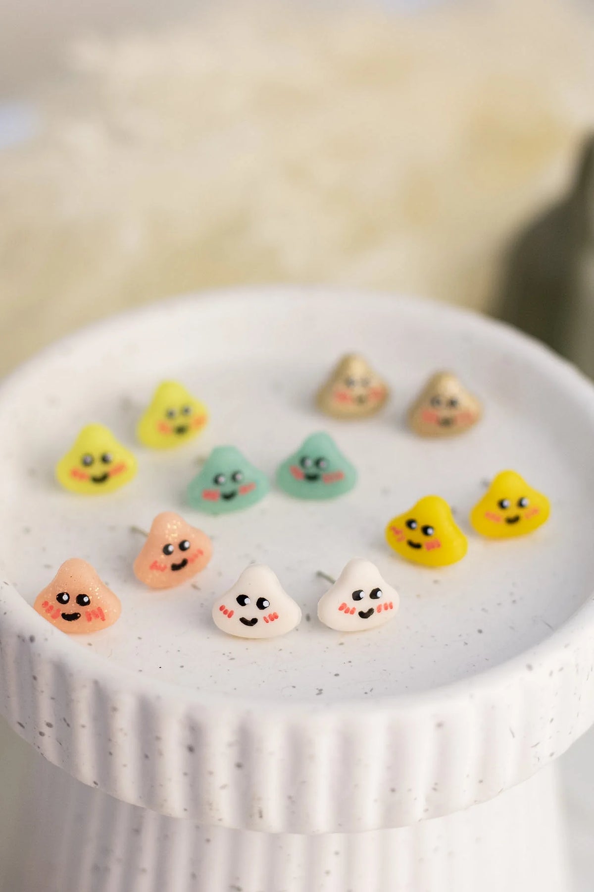 *PREORDER* Dumpling Stud Earrings