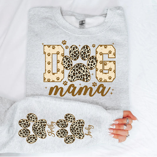 Custom Dog Mama Graphic Sweatshirt