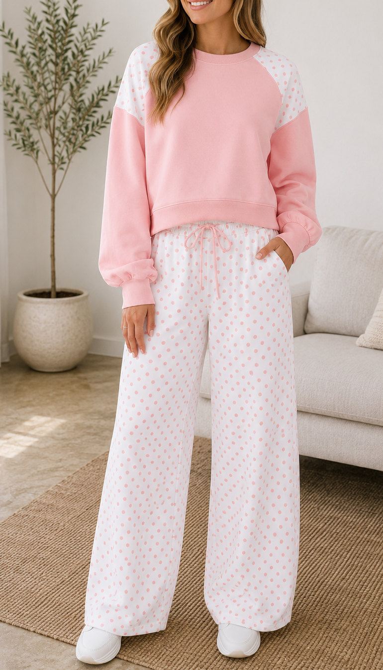 *PREORDER* Polka Dot Patchwork Set