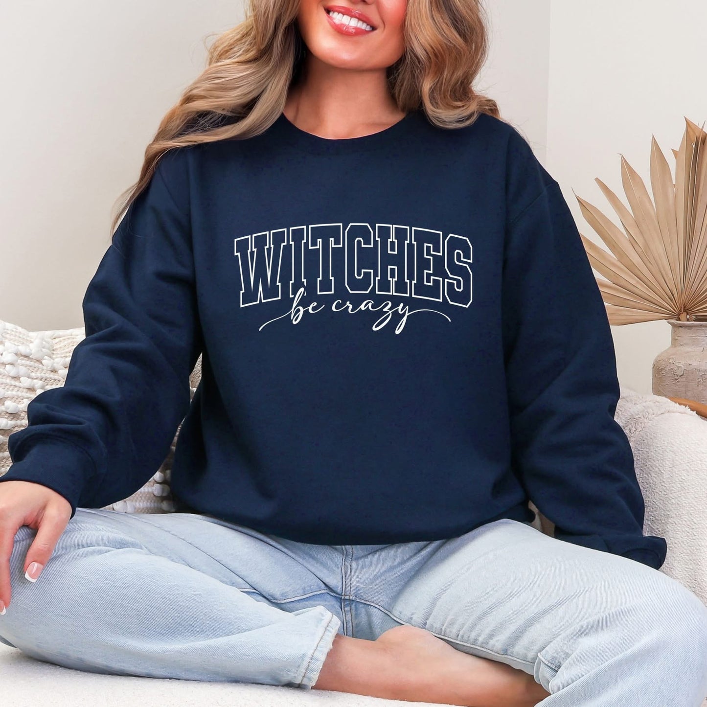 Witches Be Crazy Graphic Sweatshirt