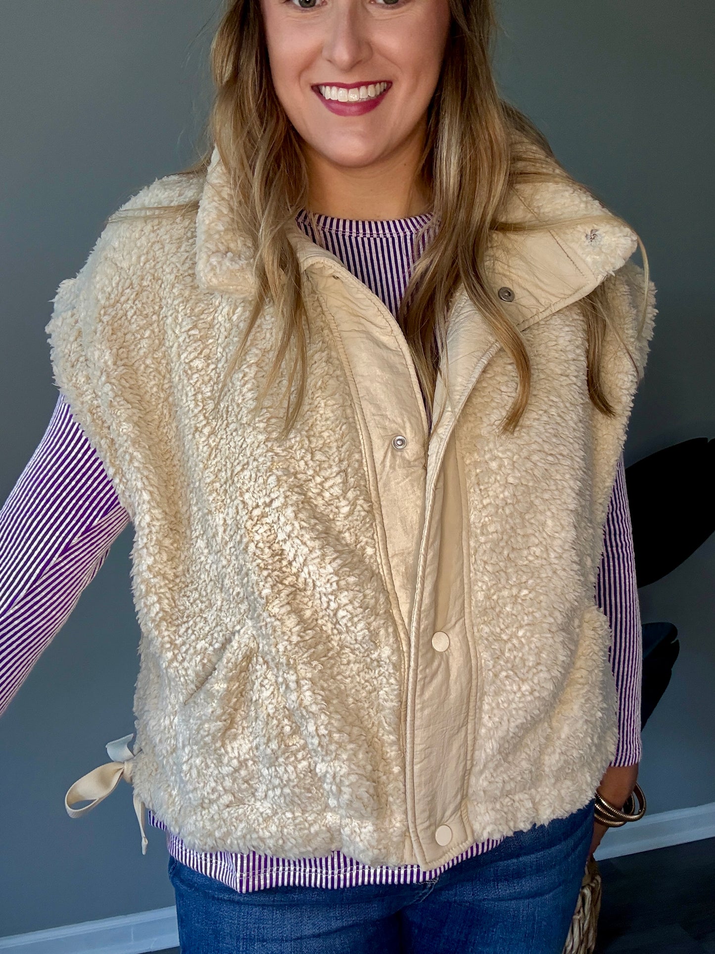 Cozy Oversized Faux Fur Vest