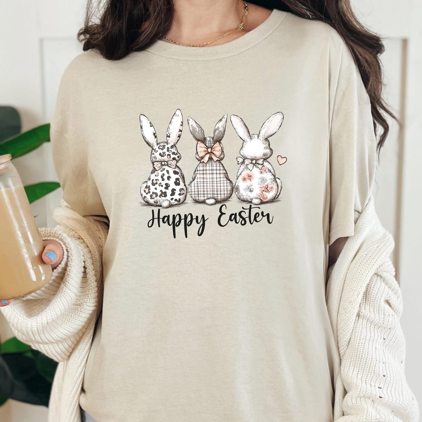Bunny Easter Trio Graphic Tee