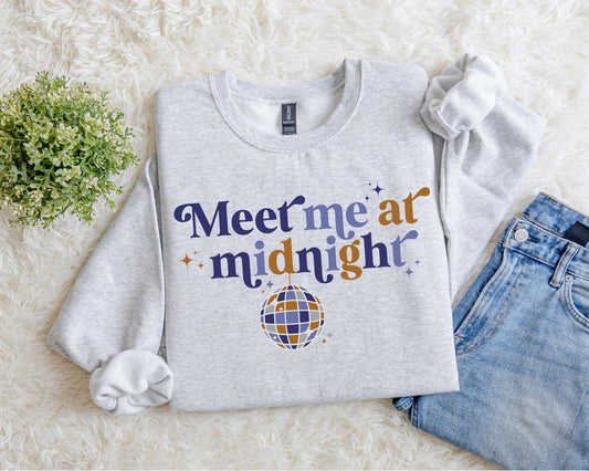Meet Me At Midnight Graphic Sweatshirt
