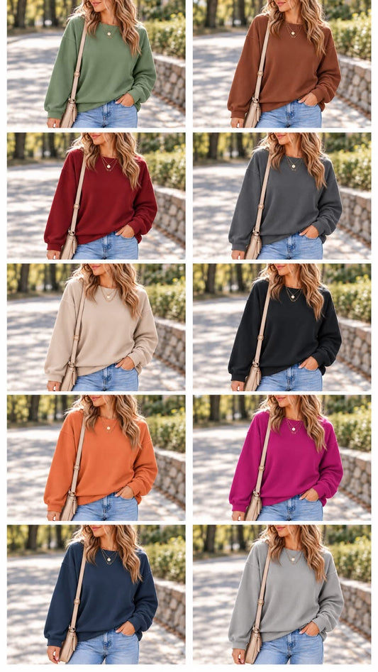 *PREORDER* Ribbed Oversized Sweatshirt
